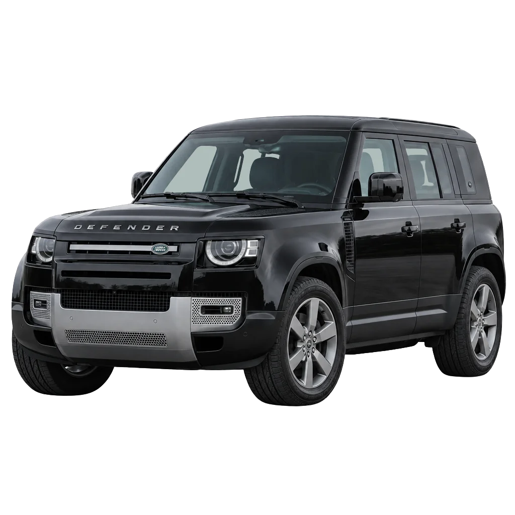 Land Rover defender side view