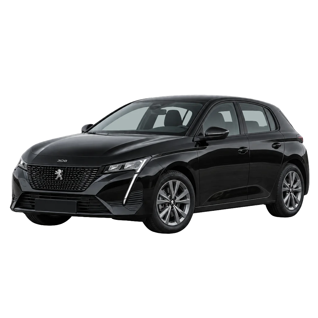 Peugeot 308 side view