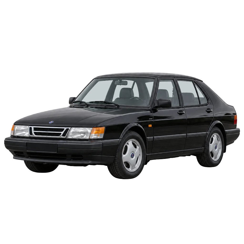 Saab 900 side view