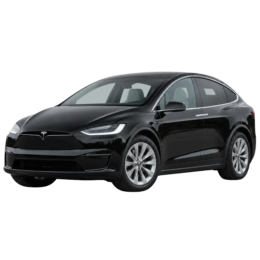 Tesla Model-X side view