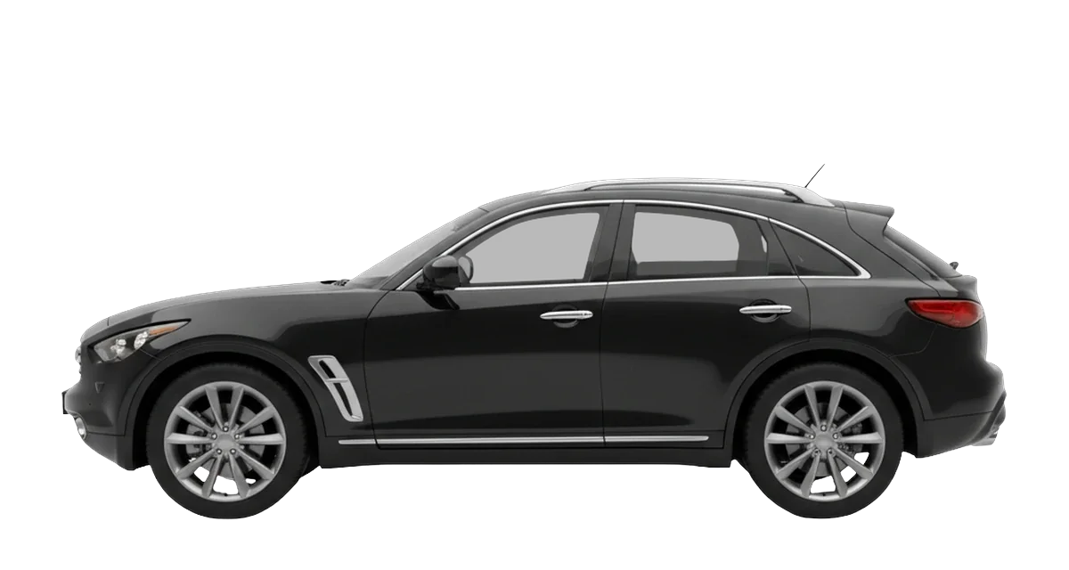 Infiniti QX70 side view